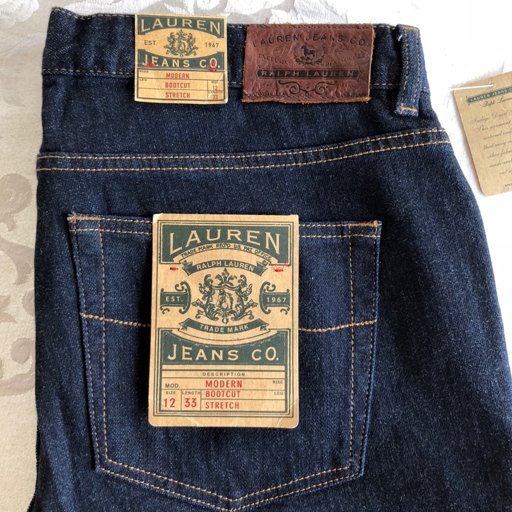 Ralph Lauren Jeans Modern Bootcut Stretch